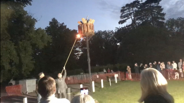 Lighting of Beacon in Gosfield